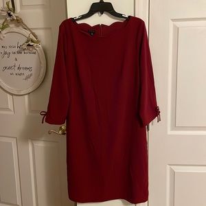 Maroon dress